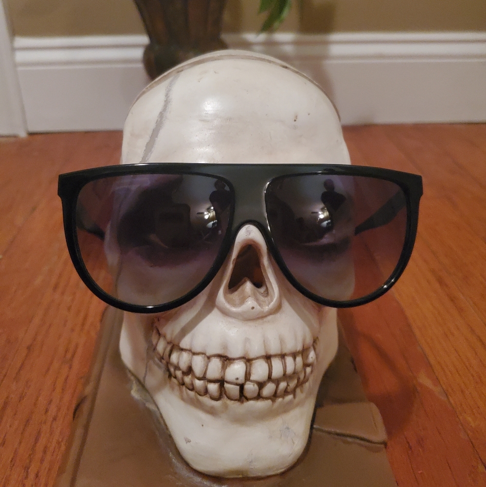Celine Thin Shadow Black Sunglasses CL 41435
